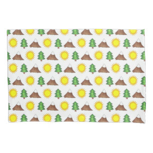 Funda De Cojín Cabaña de camping de montaña Sunshine Camping