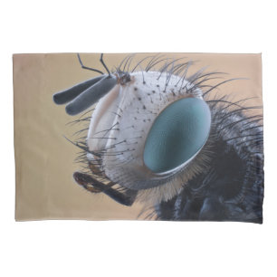 Funda De Cojín Cabeza de insecto de cierre