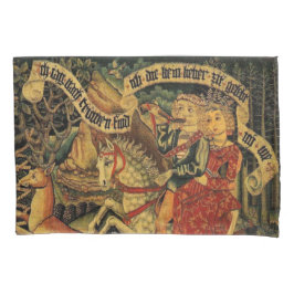 Funda De Cojín Cacería de amor al renacimiento medieval alemán vi