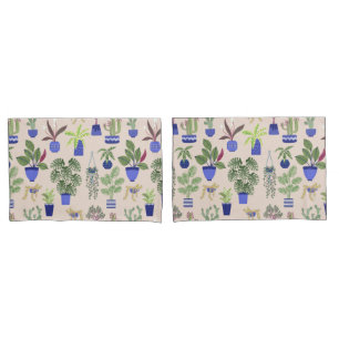 Funda De Cojín Cactus Cacti Succulent Pink