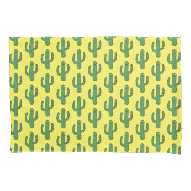 Funda De Cojín Cactus Happy Day of the Dead (Anverso)