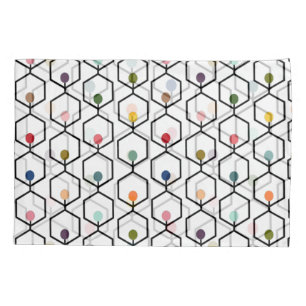 Funda De Cojín Cadenas de hexágonos