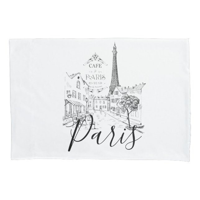 Funda De Cojín Café París   (Anverso)