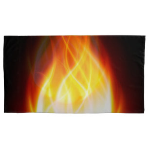 Funda De Cojín Caja de almohada de flamencos brillante