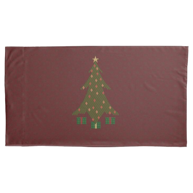 Funda De Cojín Caja de almohada de Navidades acolchados (Anverso)