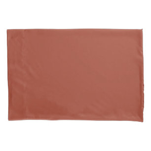Funda De Cojín Caja de almohada roja de ladrillo sencillo