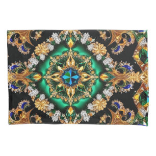 Funda De Cojín Caja de almohadas única con colores brasileños