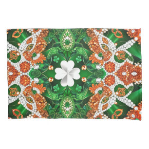 Funda De Cojín Caja de almohadas única con colores irlandeses