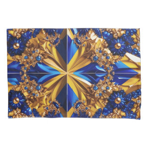 Funda De Cojín Caja de almohadas única con colores suecos