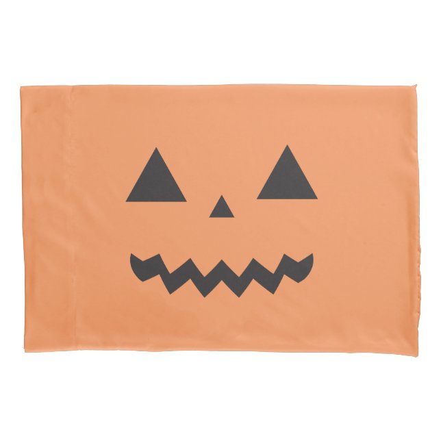 Funda De Cojín Caja de la almohada de Jack O'Lantern (Anverso)