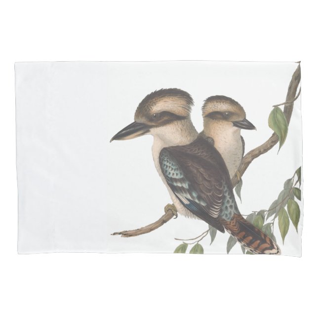 Funda De Cojín Caja de la almohada de Kookaburra (Anverso)