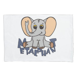 Funda De Cojín Caja de la almohada del elefante de Metalphant