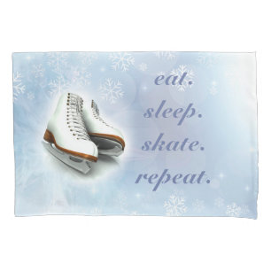 Funda De Cojín Caja de la almohada del patinaje de hielo