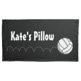 Funda De Cojín Caja de la almohada del voleibol
