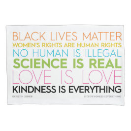 Funda De Cojín Caja #KindnessIsEverything de la almohada