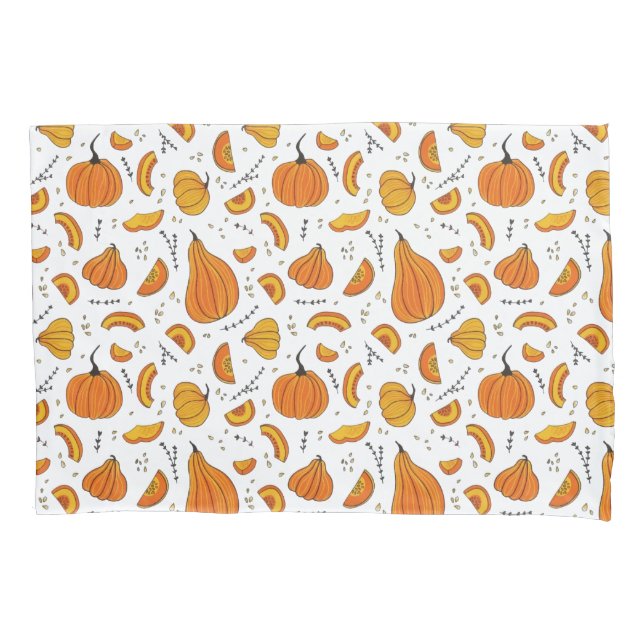 Funda De Cojín Calabaza de otoño en el país ruso (Anverso)