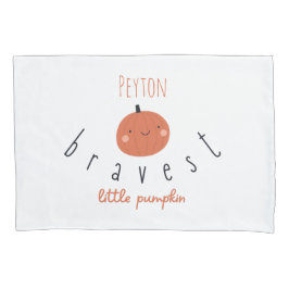 Funda De Cojín calabaza más valiente calabaza personalizada Nombr