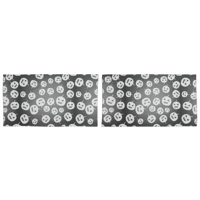 Funda De Cojín Calabazas de Halloween (Anverso - Set)