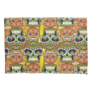 Funda De Cojín Calaveras de azúcar