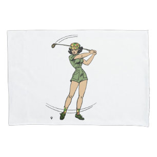 Funda De Cojín Calentamiento para el Golf Lady Golfer