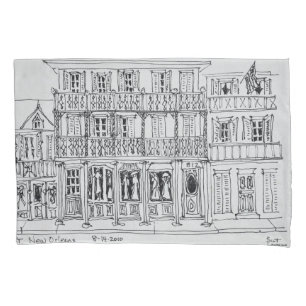 Funda De Cojín Calle Royal, Barrio Francés Nueva Orleans