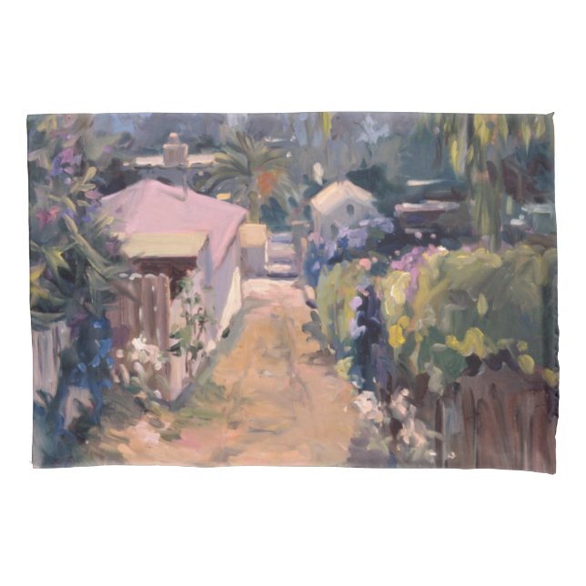 Funda De Cojín Camino costero (Anverso-izquierdo)