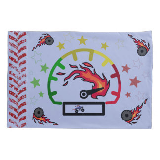 Funda De Cojín Camión monstruo del fuego