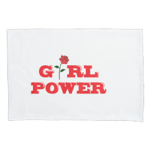 Funda De Cojín Camiseta de poder chica - Mujeres increíbles femin