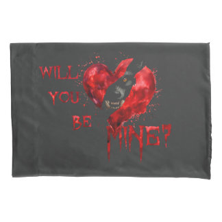 Funda De Cojín Camiseta Serás Mi San Valentín