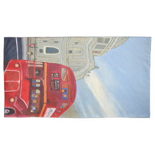 Funda De Cojín Campaña de peregrinación del autobús de Londres