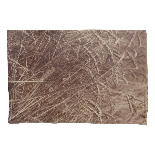 Funda De Cojín Campo de trigo (por Eugène Atget) (Anverso-izquierdo)