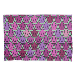 Funda De Cojín Campo Tulipán púrpura