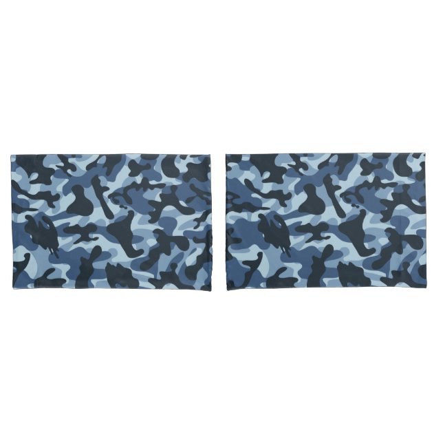 Funda De Cojín Camuflaje azul (Anverso - Set)