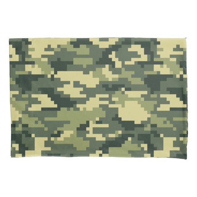 Funda De Cojín Camuflaje/Camo del arbolado de 8 del pedazo (Anverso)