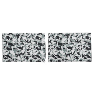 Funda De Cojín Camuflaje de polvo de nieve