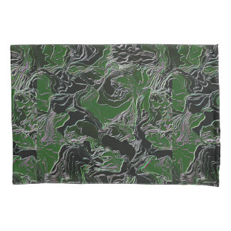 Funda De Cojín Camuflaje verde funky