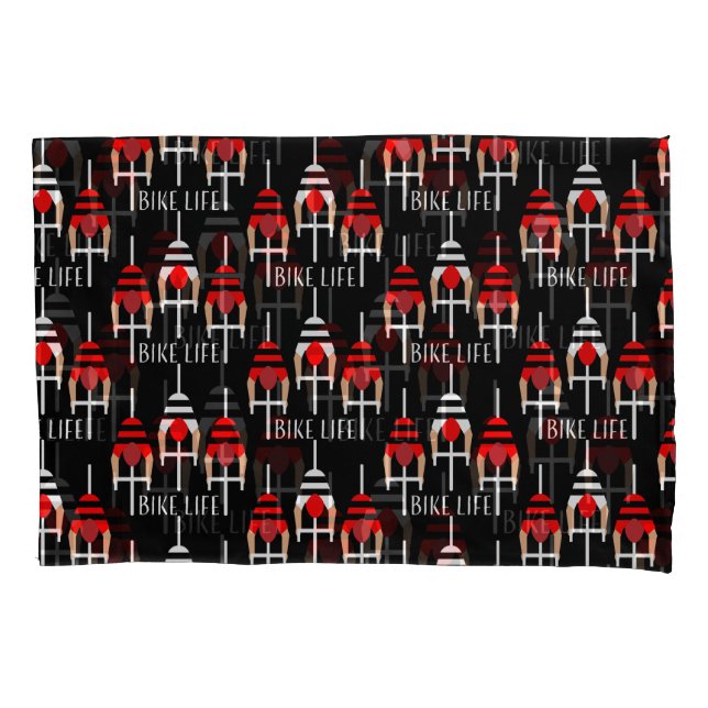 Funda De Cojín Canadá en bicicleta (Anverso-izquierdo)