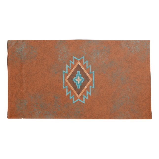 Funda De Cojín Cañones del Suroeste Diamante (Reverso-Izquierdo)