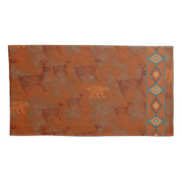 Funda De Cojín Cañones del Suroeste Petroglifos