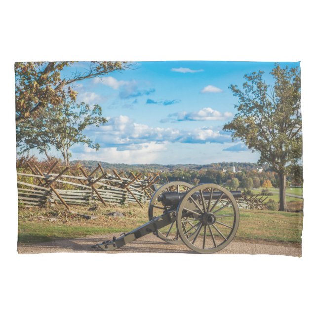 Funda De Cojín Canons at Gettysburg (Anverso)
