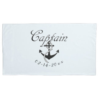 Funda De Cojín Capitán con ancla