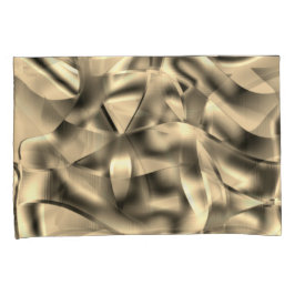 Funda De Cojín Caqui curvo o beige con tonos llamativos