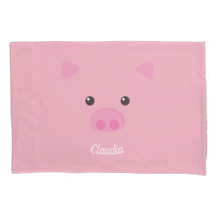 Funda De Cojín Cara guarra rosada