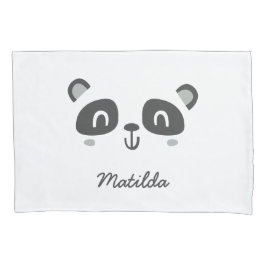 Funda De Cojín Carácter lindo panda niños