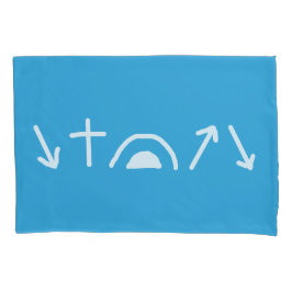 Funda De Cojín Carcasa de fondo de flechas de gospel