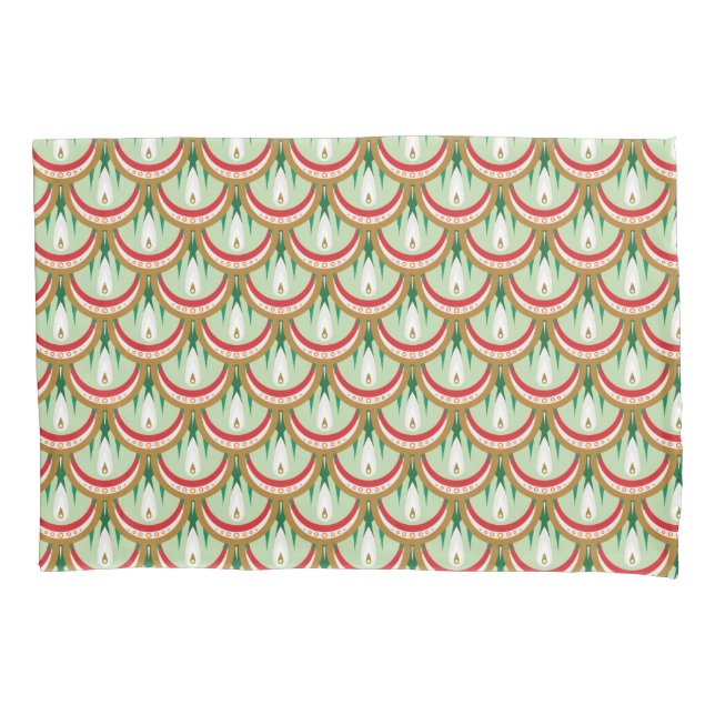 Funda De Cojín Carcasas de almohada de escalas de enrollamiento ( (Anverso-izquierdo)