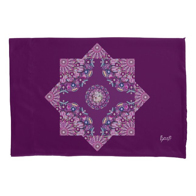 Funda De Cojín Cardinal red Rosace (Anverso)