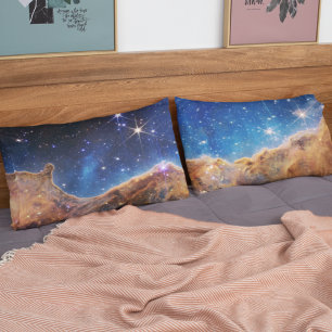 Funda De Cojín Carina Nebula Cosmic Cliffs James Webb Hi-Res