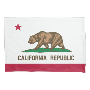 Funda De Cojín Cartuja de bandera de la República de California