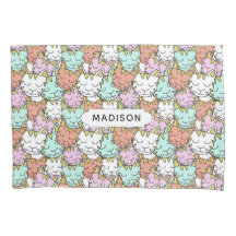 Casas de almohada de nombres personalizados del pa